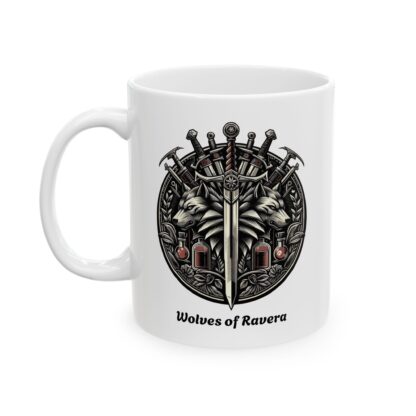Wolves of Ravera Ceramic Mug, - Image 3