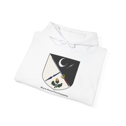 Black Moon Free Company Unisex Hooded Sweatshirt - Image 4