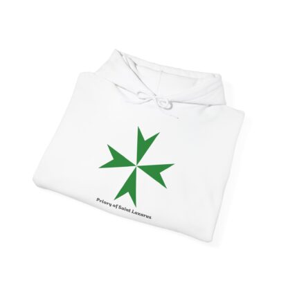 Priory of Saint Lazarus Unisex Hooded Sweatshirt - Image 4