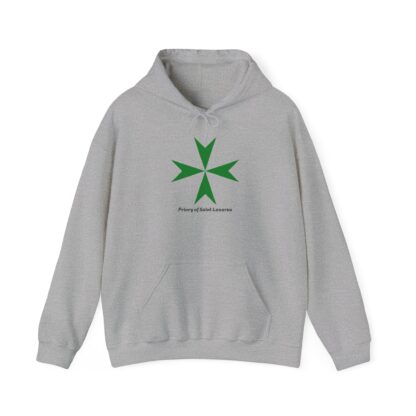 Priory of Saint Lazarus Unisex Hooded Sweatshirt - Image 9