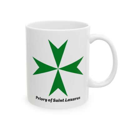 Priory of Saint Lazarus Ceramic Mug, - Image 4