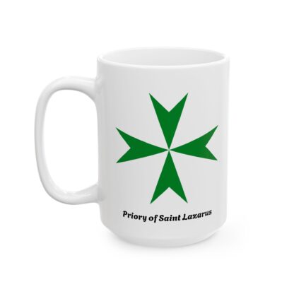 Priory of Saint Lazarus Ceramic Mug, - Image 7
