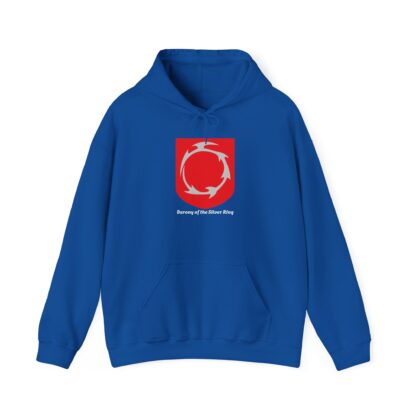 Barony of the Silver Ring Unisex Hooded Sweatshirt - Image 2