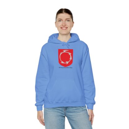 Barony of the Silver Ring Unisex Hooded Sweatshirt - Image 35