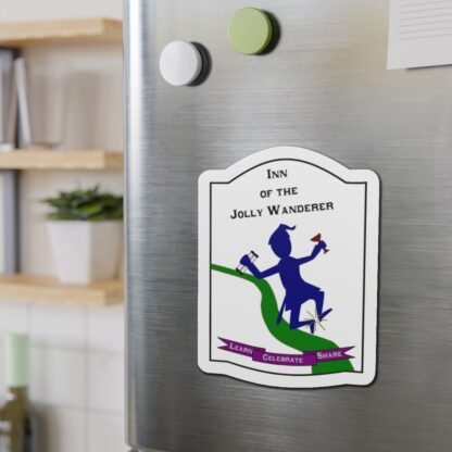 Inn of the Jolly Wanderer Die-Cut Magnet - Image 3