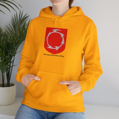 Barony of the Silver Ring Unisex Hooded Sweatshirt - Image 25