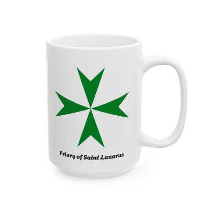 Priory of Saint Lazarus Ceramic Mug, - Image 8