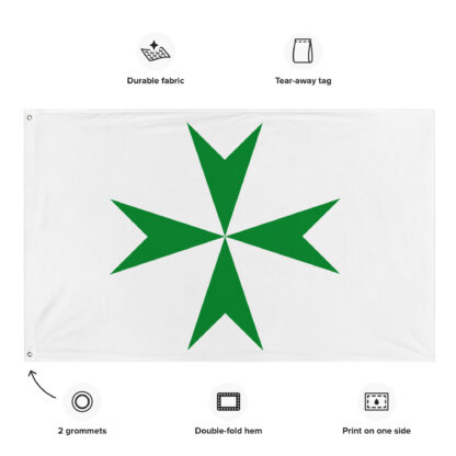 Priory of Saint Lazarus Horizontal Flag - Image 2
