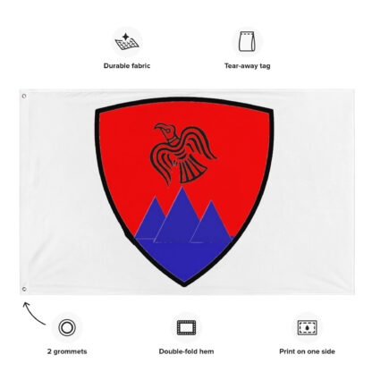 Raven's Watch Horizontal Flag - Image 3
