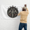 Wolves of Ravera Horizontal Flag - Image 2