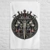 Wolves of Ravera Vertical Flag