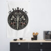 Wolves of Ravera Vertical Flag - Image 5