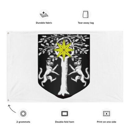 Castle Nordhaven Horizontal Flag - Image 2