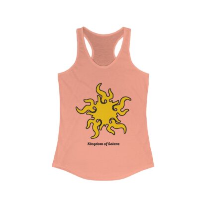 Kingdom of Solara Graphic Racerback Tank - Women’s Casual Workout Top - Image 3