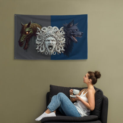 Domus Monstrorum Horizontal Flag - Image 3