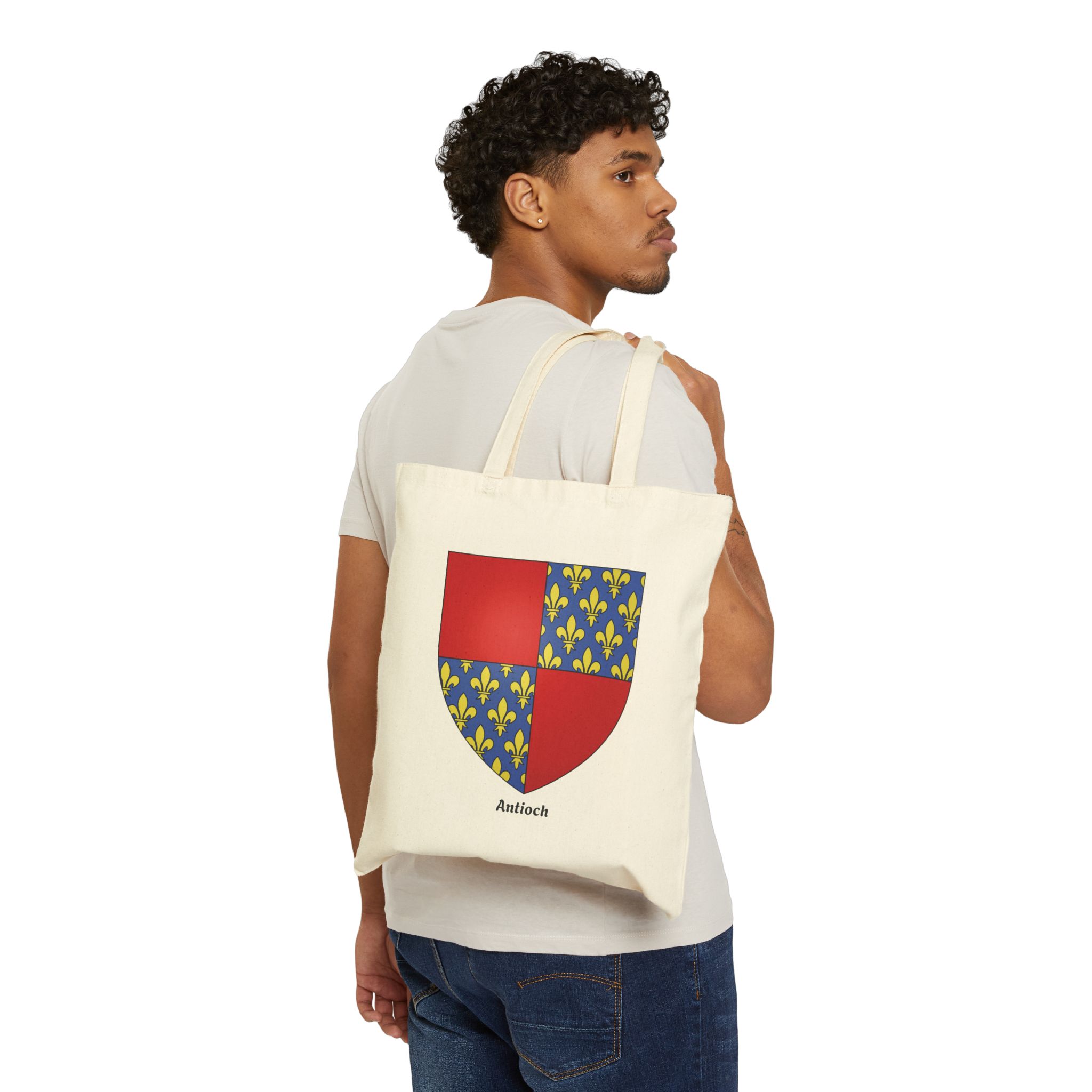 Antioch Cotton Canvas Tote Bag - Image 3