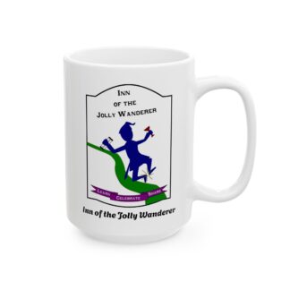 Inn of the Jolly Wanderer Ceramic Mug,