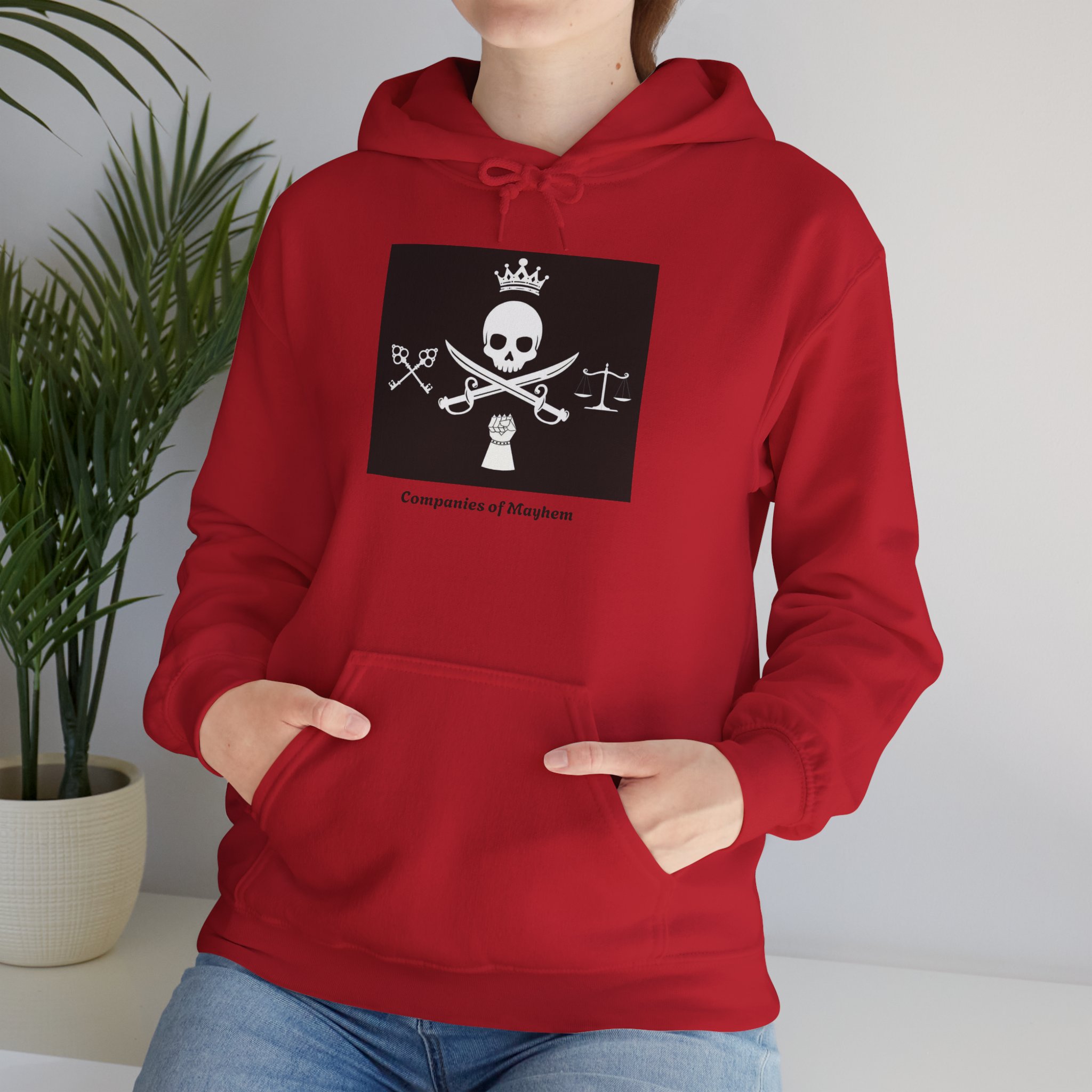 Companies of Mayhem Unisex Hooded Sweatshirt - Image 50