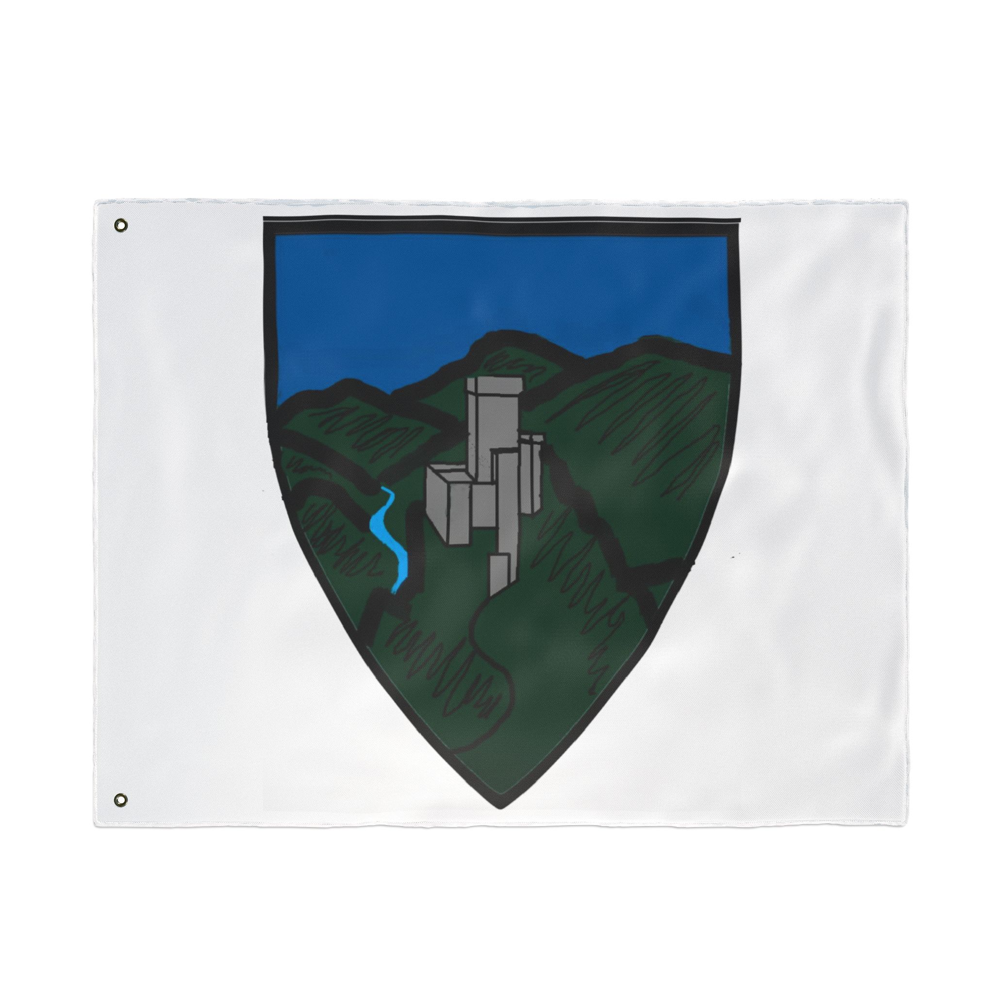 Barony of Sudrfjallaborg Double Sided Horizontal Flag - Image 2