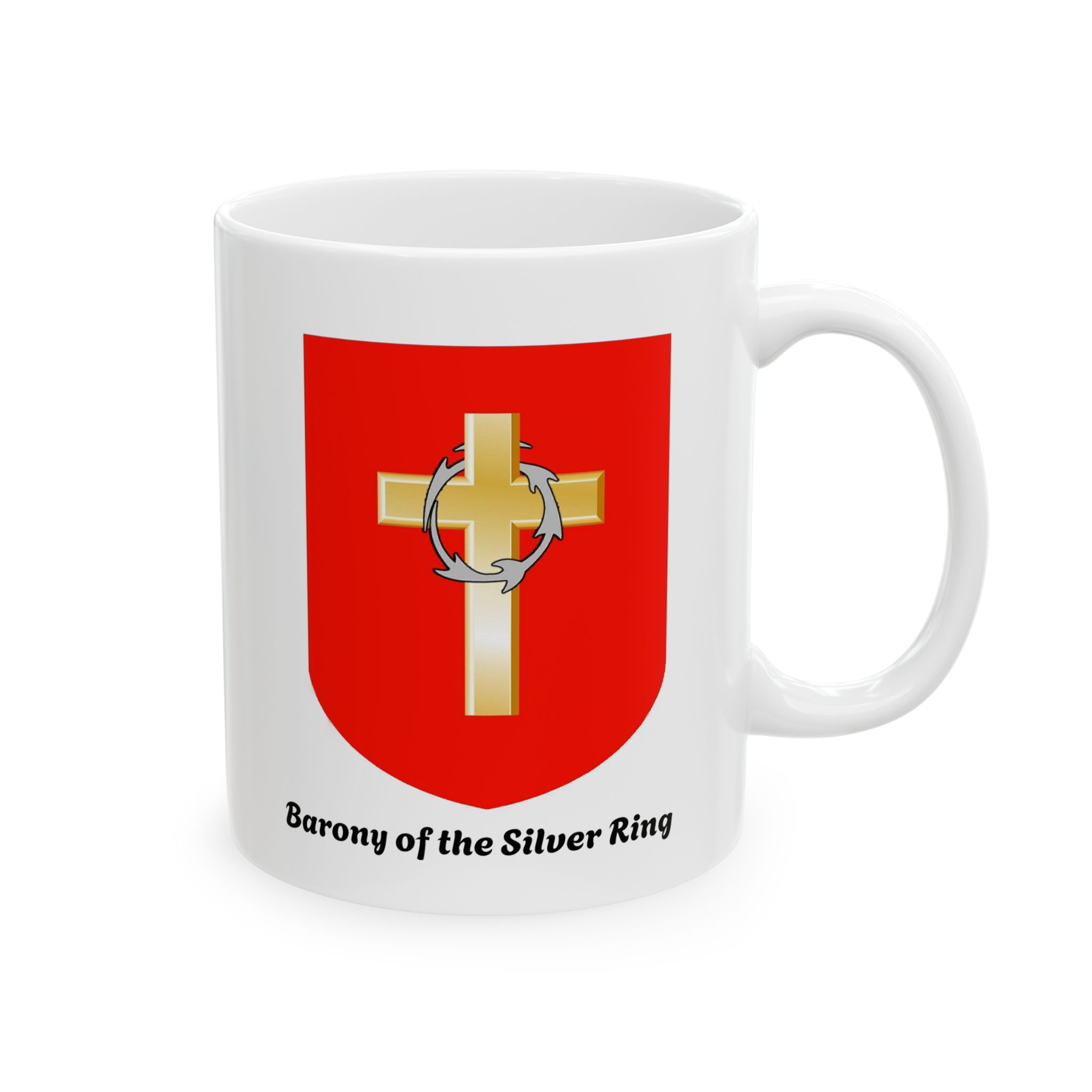 Barony of the Silver Ring Ceramic Mug, - Image 4