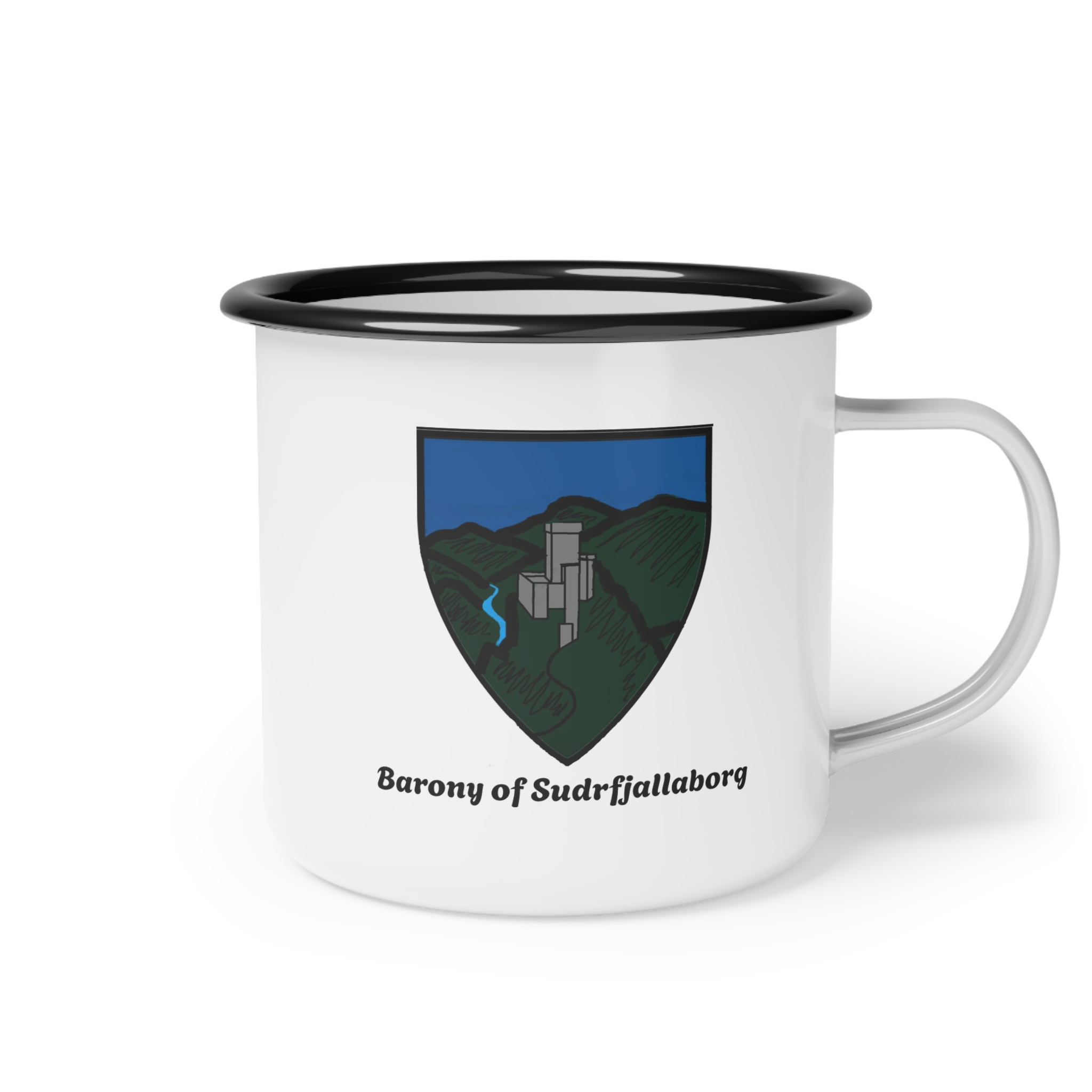 Barony of Sudrfjallaborg Metal Cup - Image 3