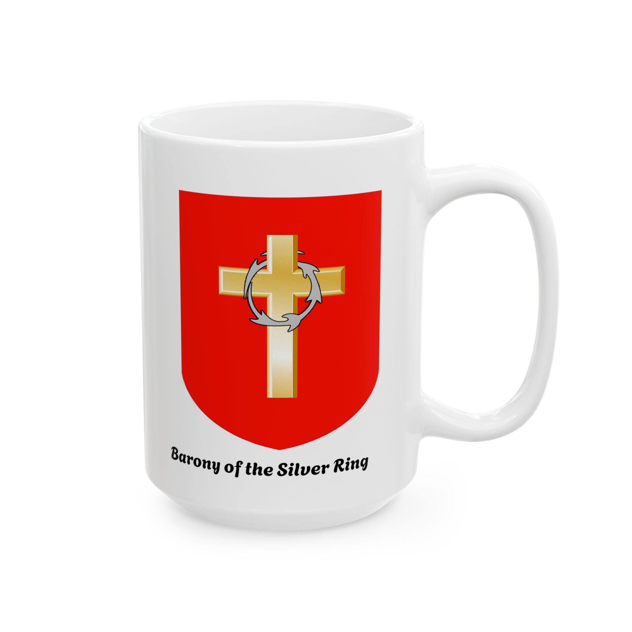 Barony of the Silver Ring Ceramic Mug, - Image 7