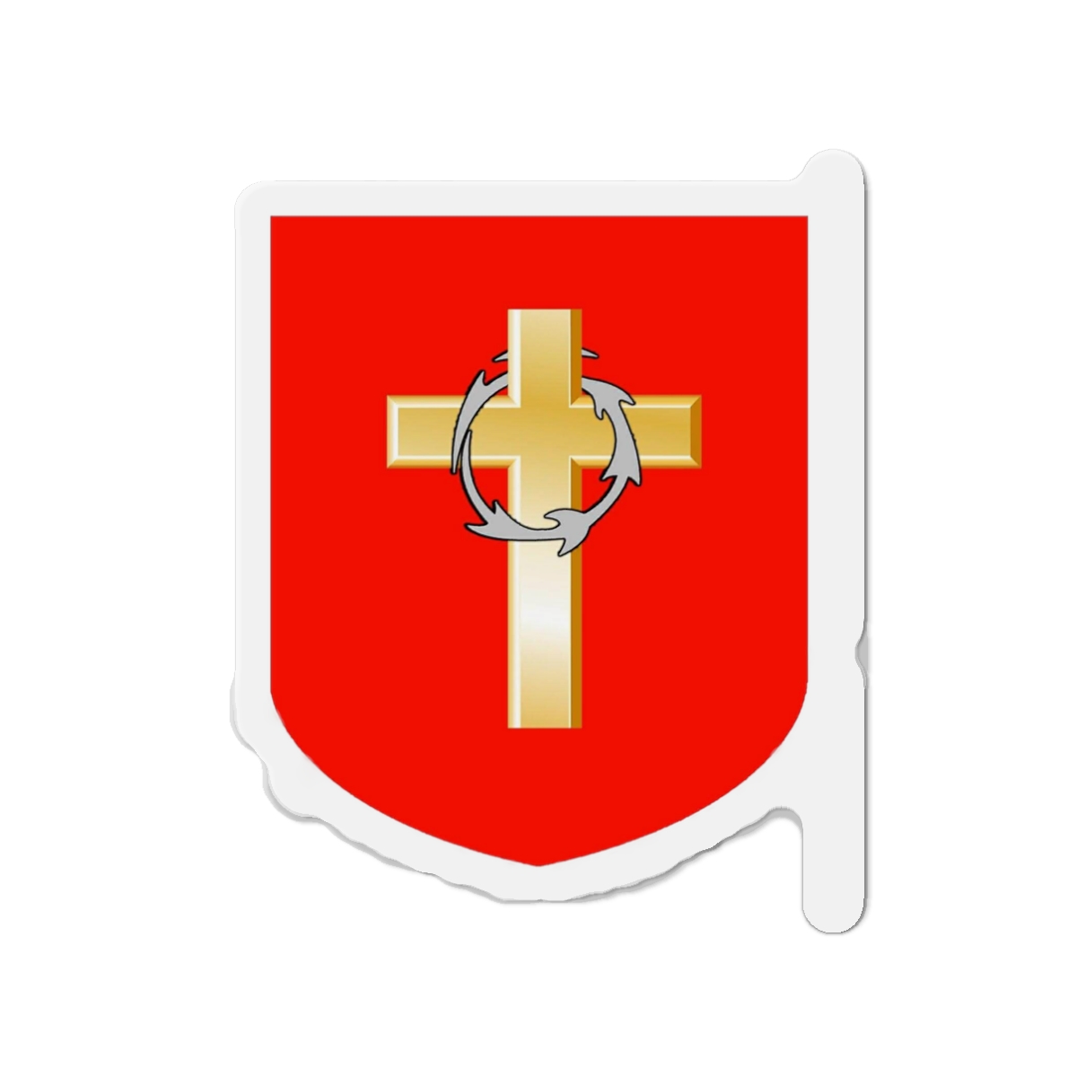 Barony of the Silver Ring Die-Cut Magnet - Image 7