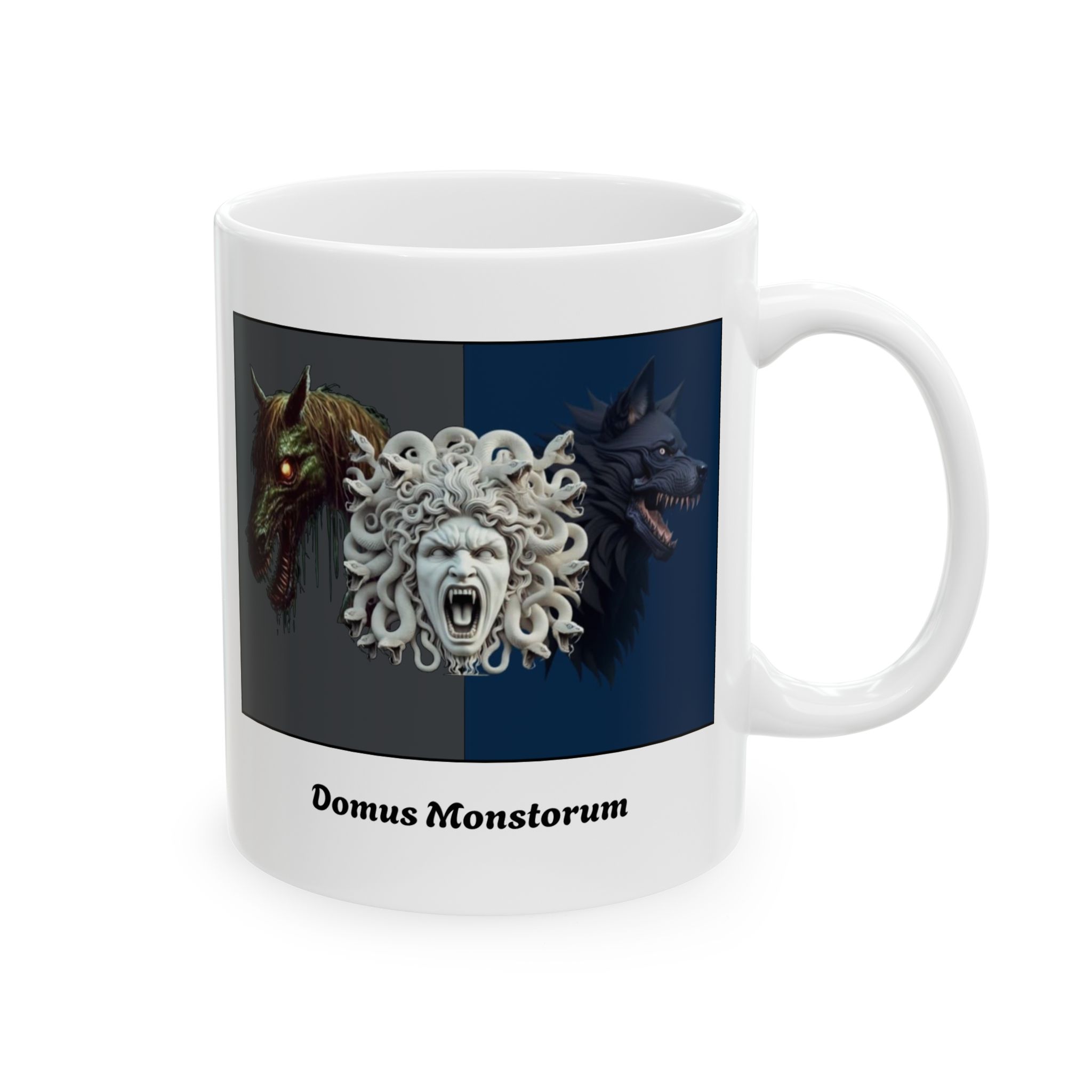 Domus Monstorum Ceramic Mug, - Image 4