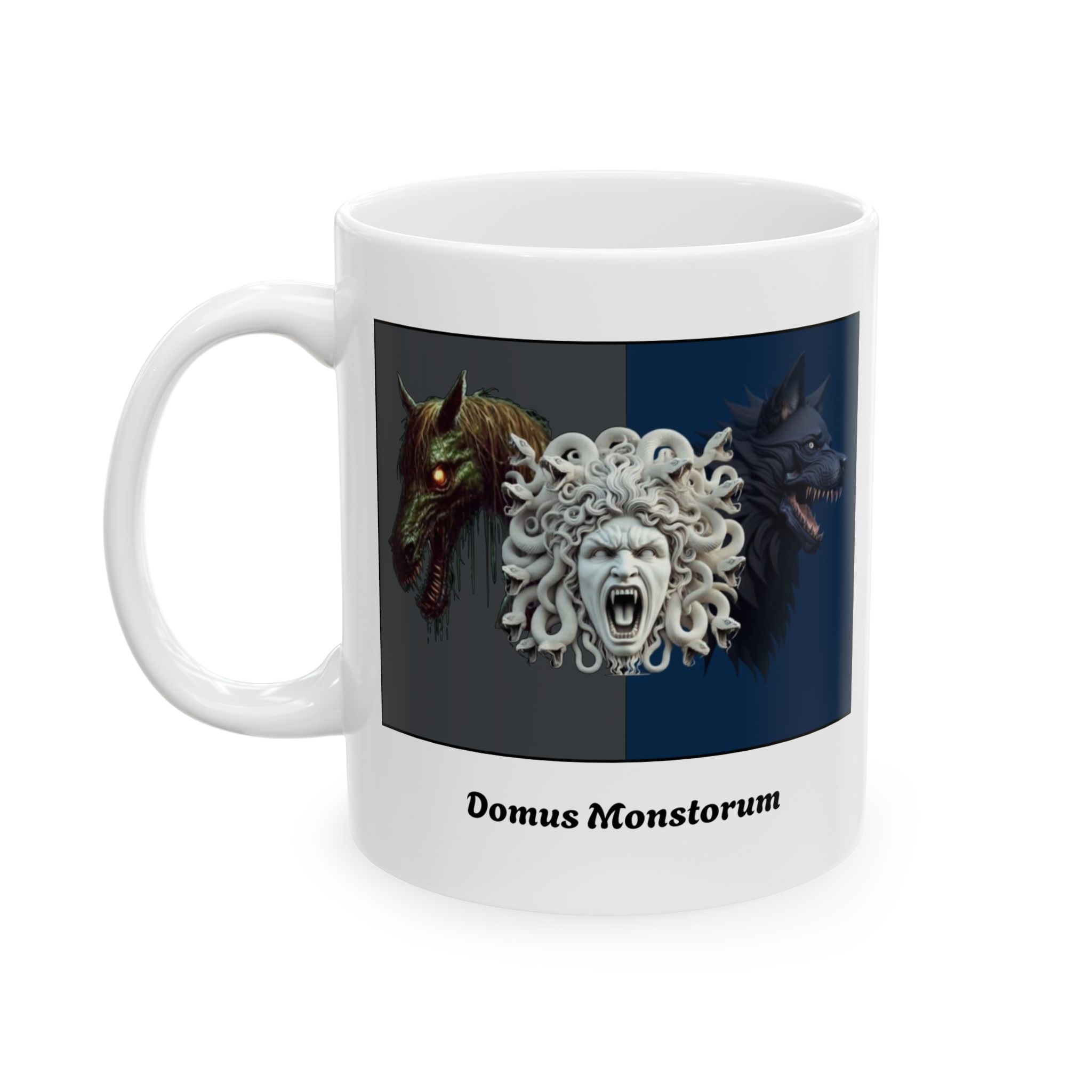 Domus Monstorum Ceramic Mug, - Image 3