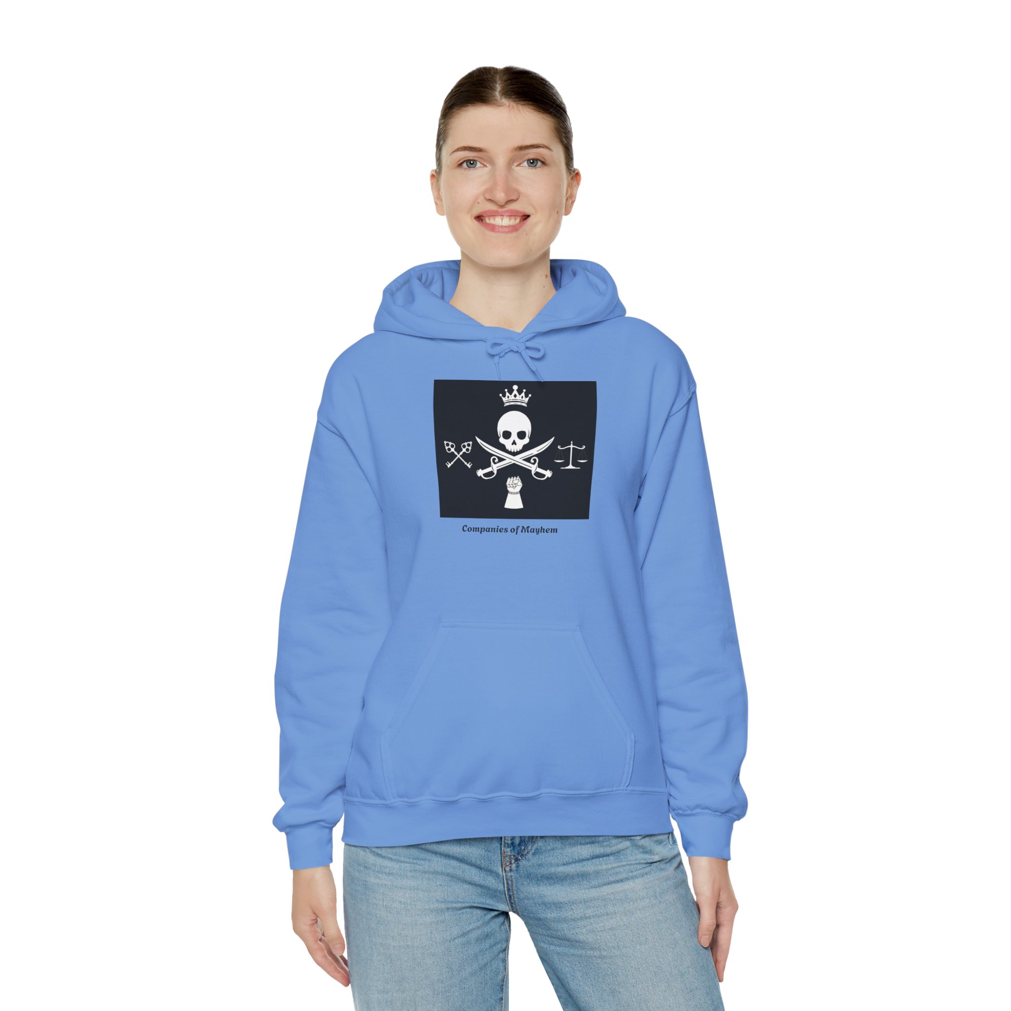 Companies of Mayhem Unisex Hooded Sweatshirt - Image 35
