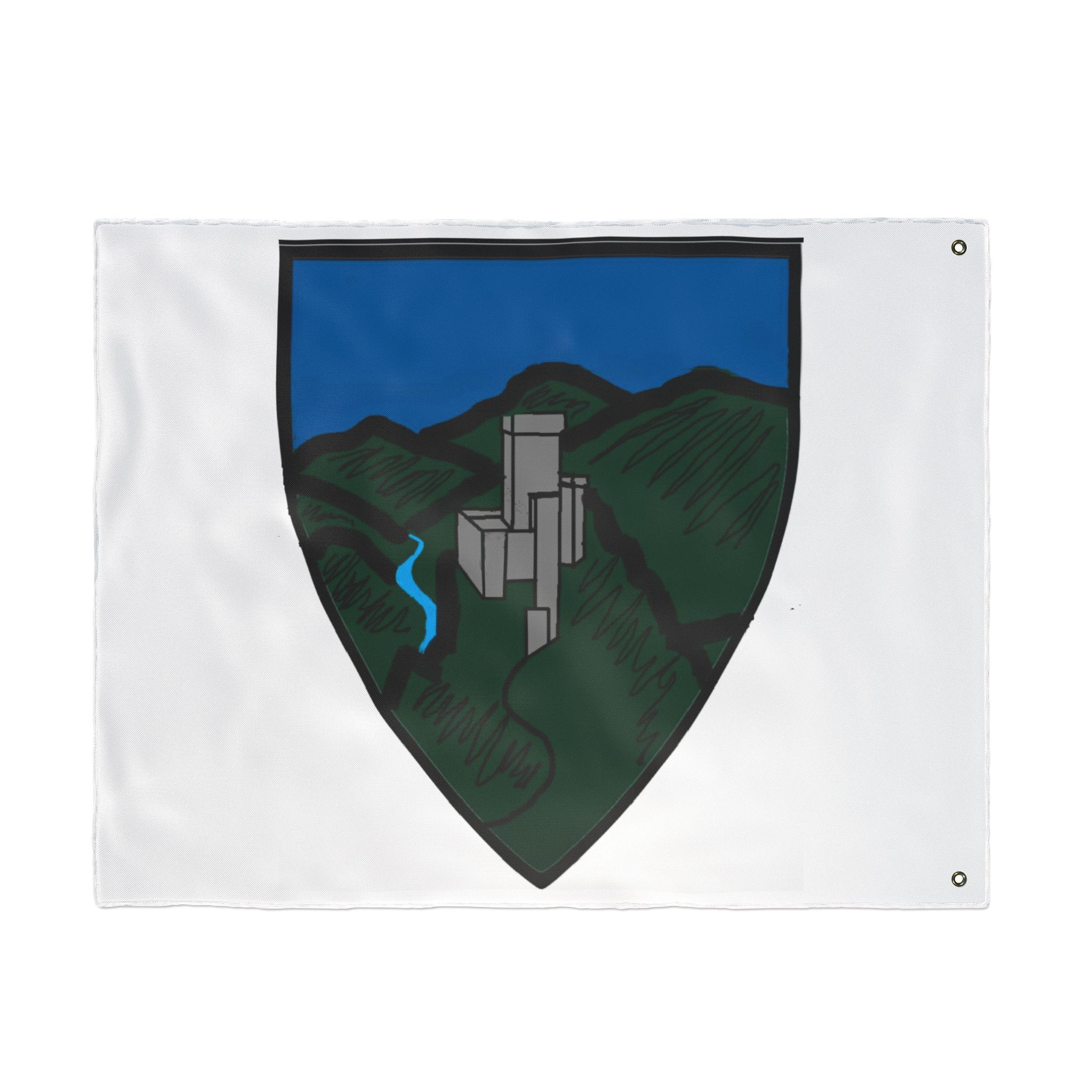 Barony of Sudrfjallaborg Double Sided Horizontal Flag - Image 3