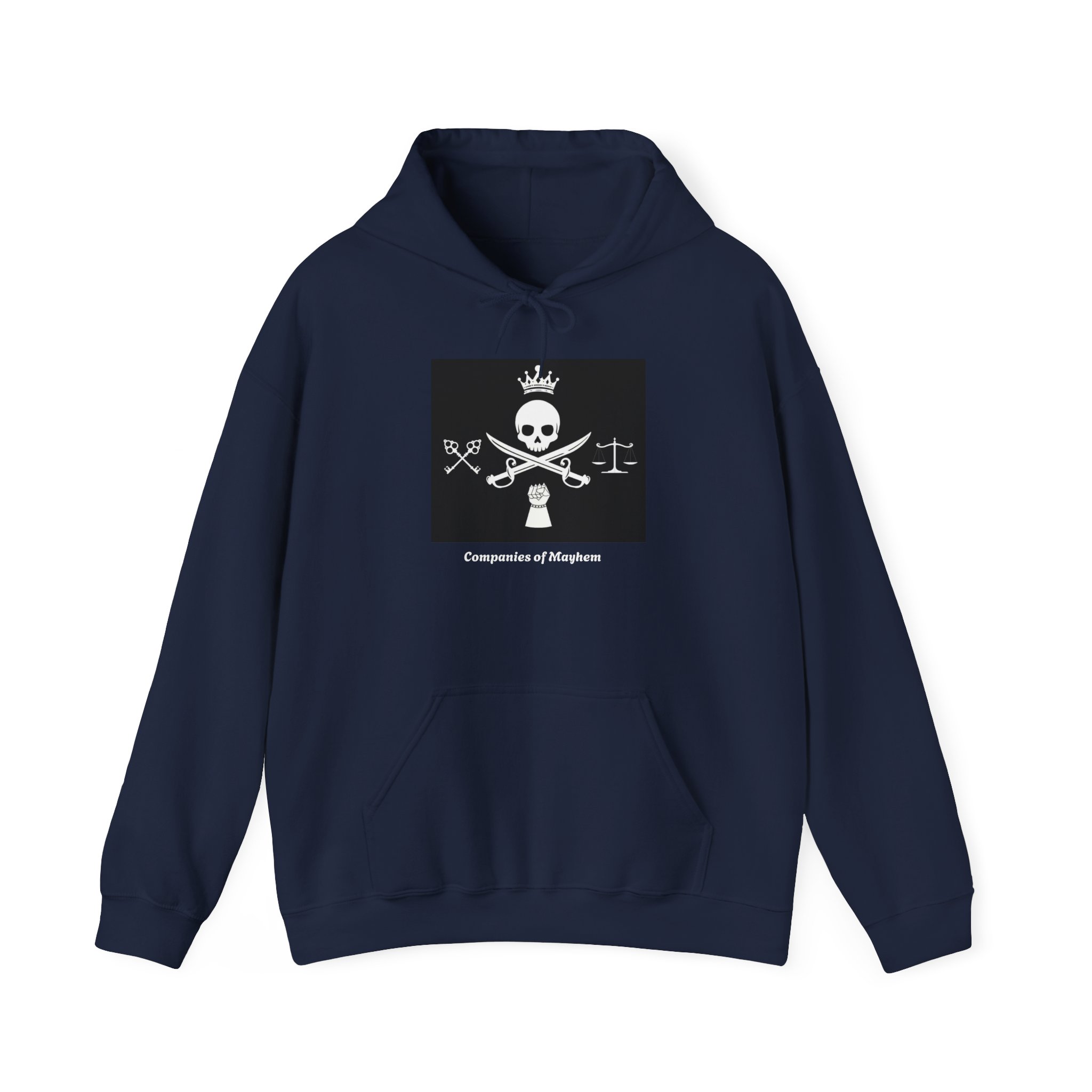 Companies of Mayhem Unisex Hooded Sweatshirt - Image 36