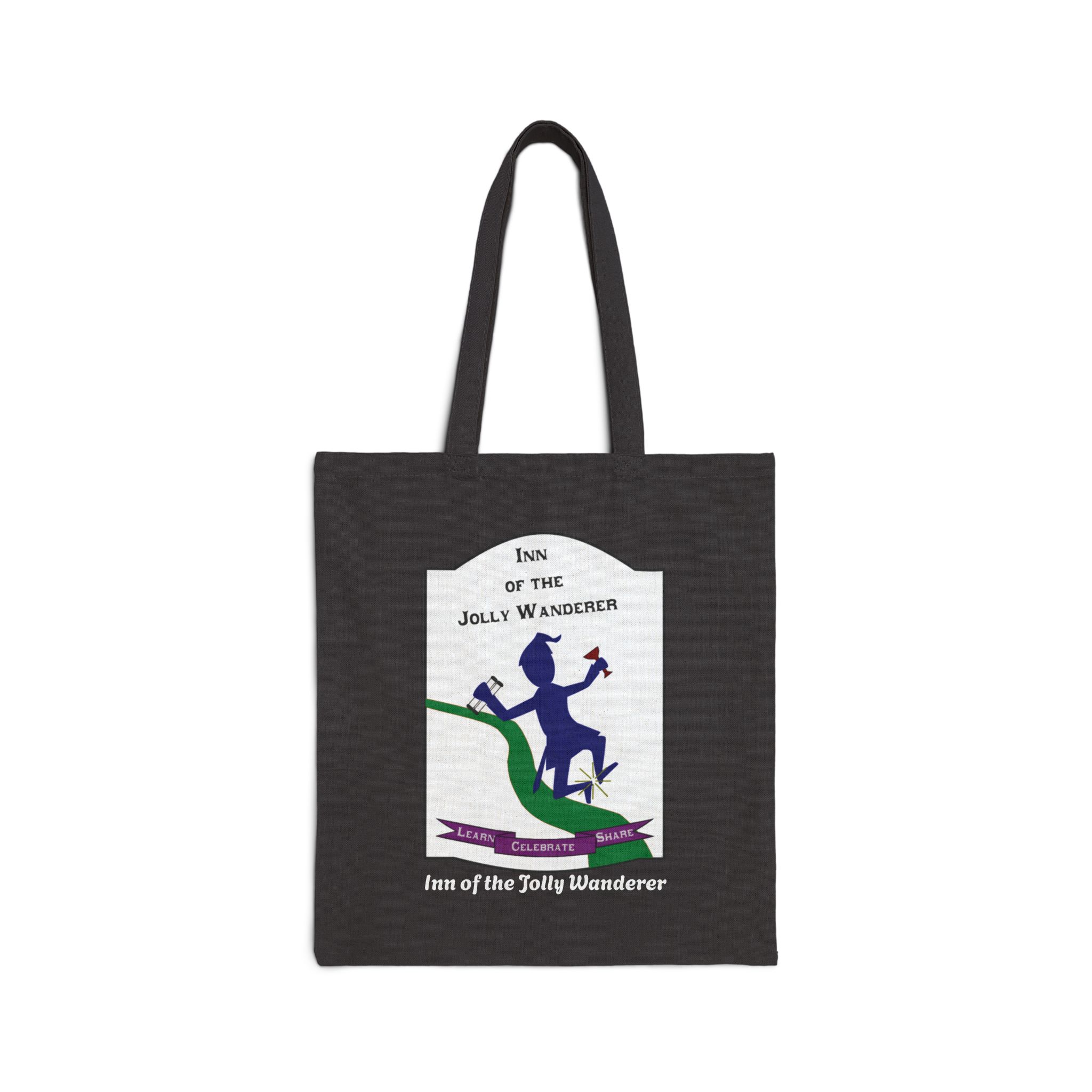 Inn of the Jolly Wanderer Cotton Canvas Tote Bag - Image 5