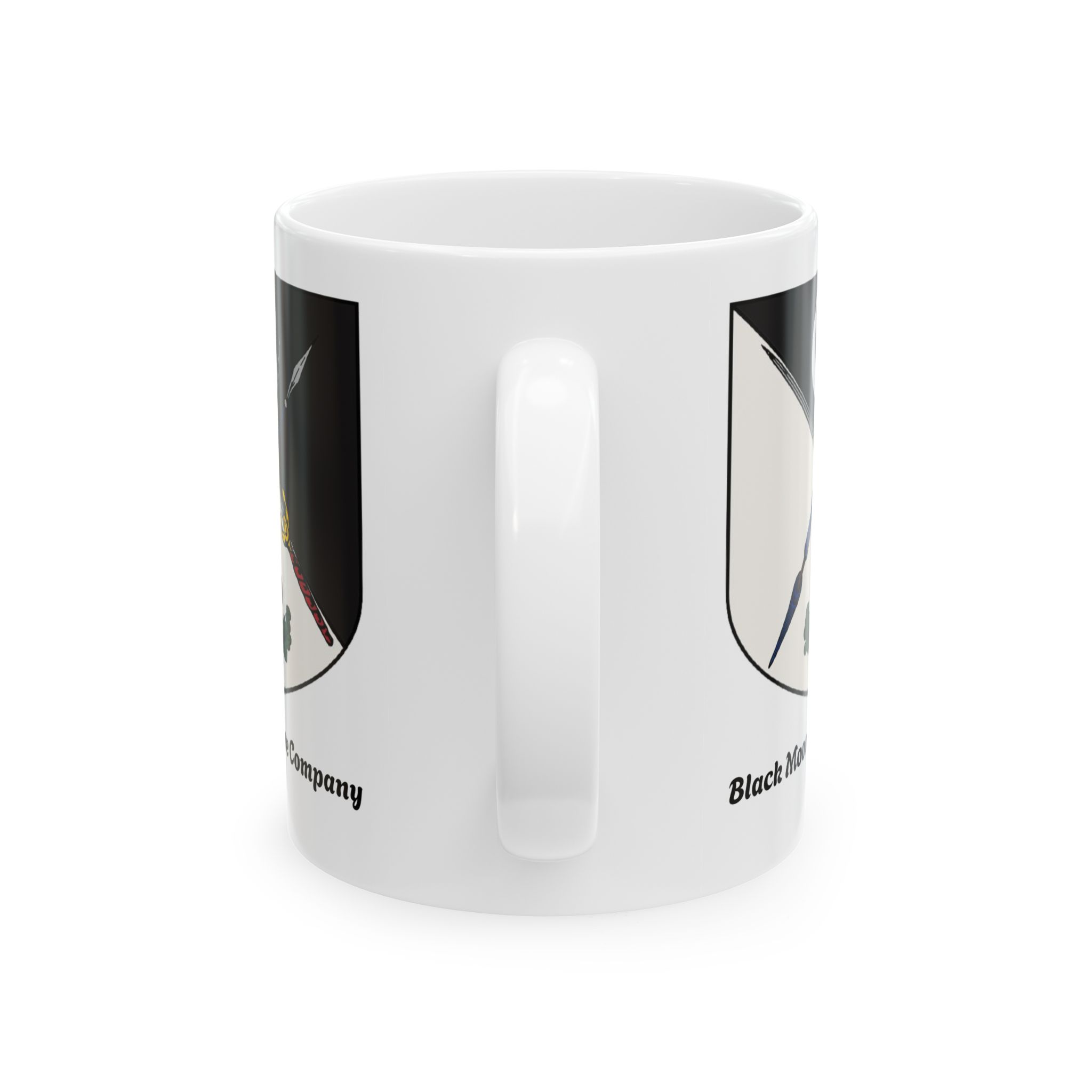 Black Moon Free Company Ceramic Mug, - Image 2