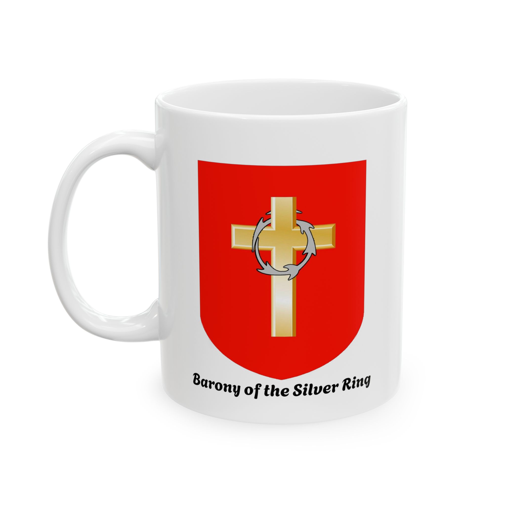 Barony of the Silver Ring Ceramic Mug, - Image 3