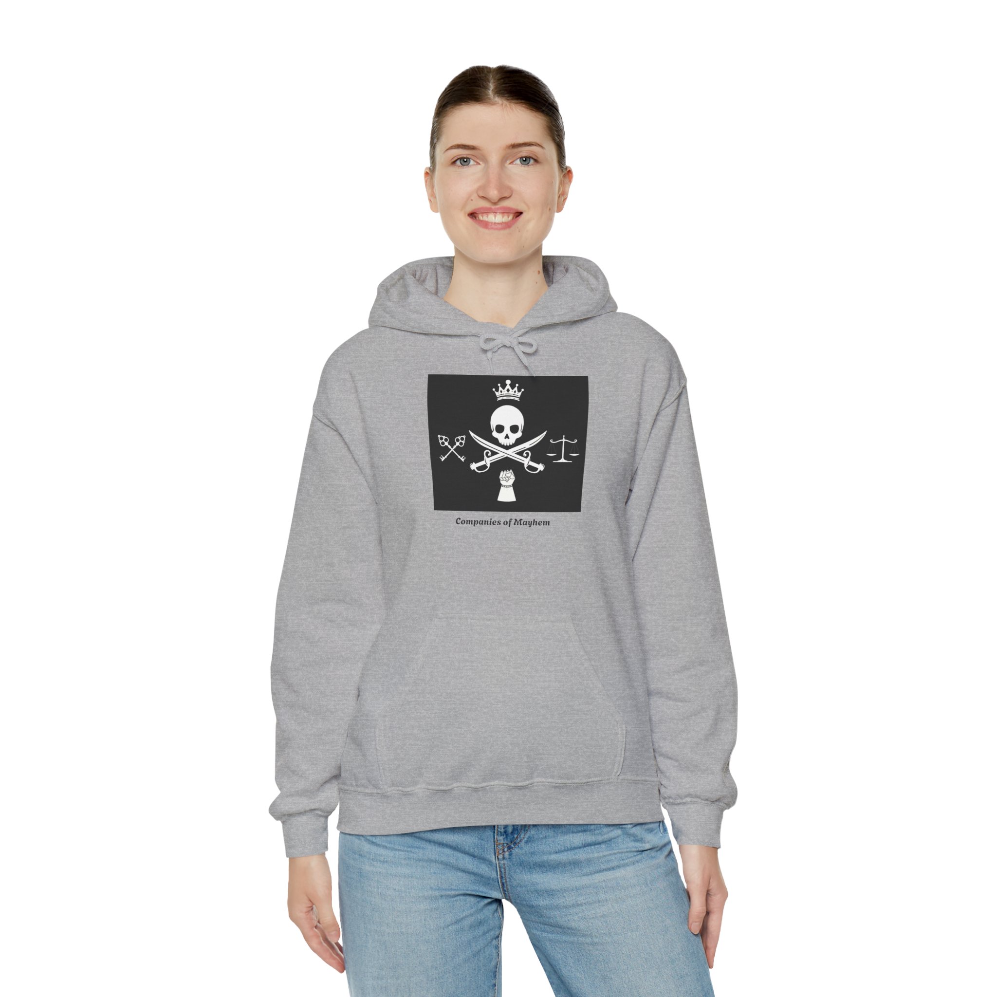 Companies of Mayhem Unisex Hooded Sweatshirt - Image 25