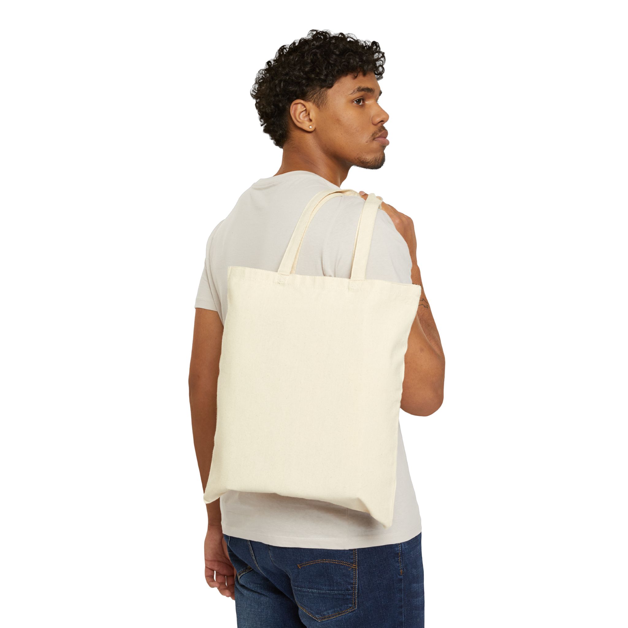 Inn of the Jolly Wanderer Cotton Canvas Tote Bag - Image 4