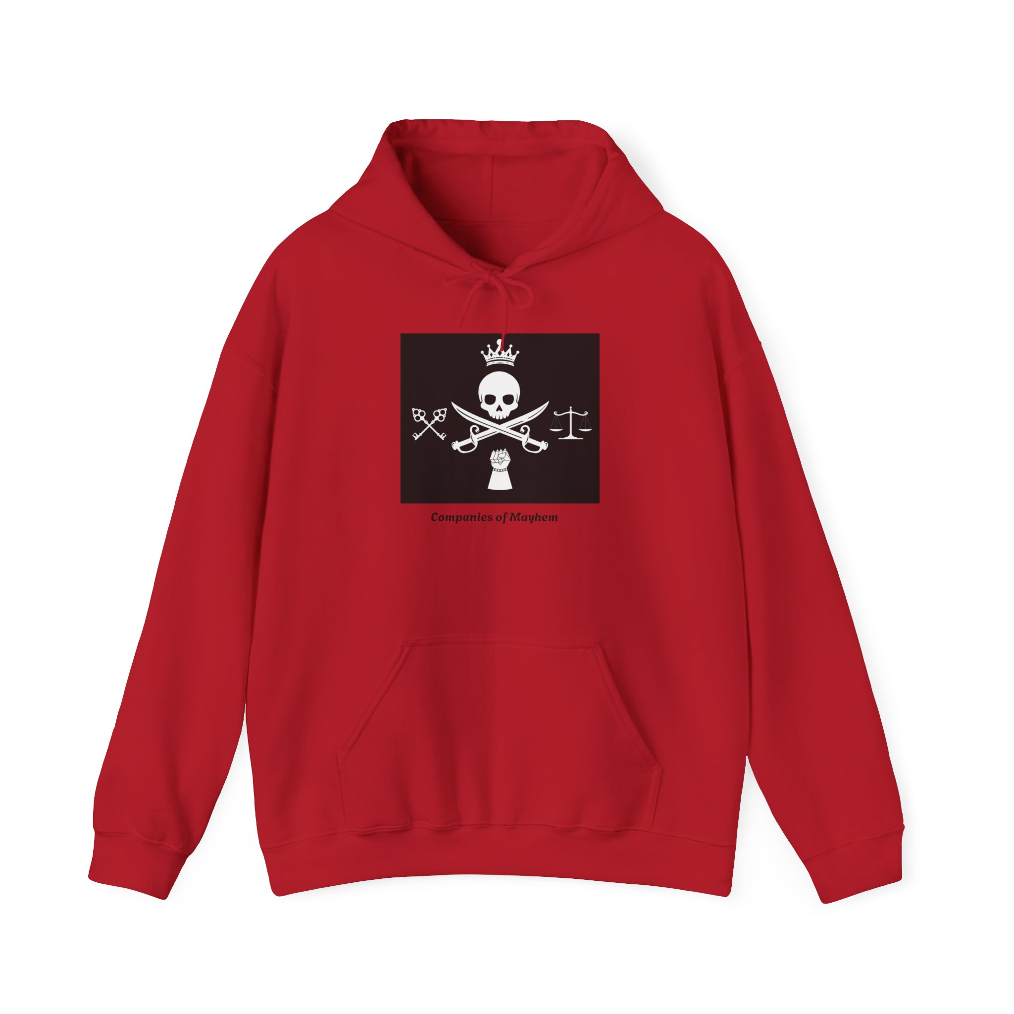 Companies of Mayhem Unisex Hooded Sweatshirt - Image 46